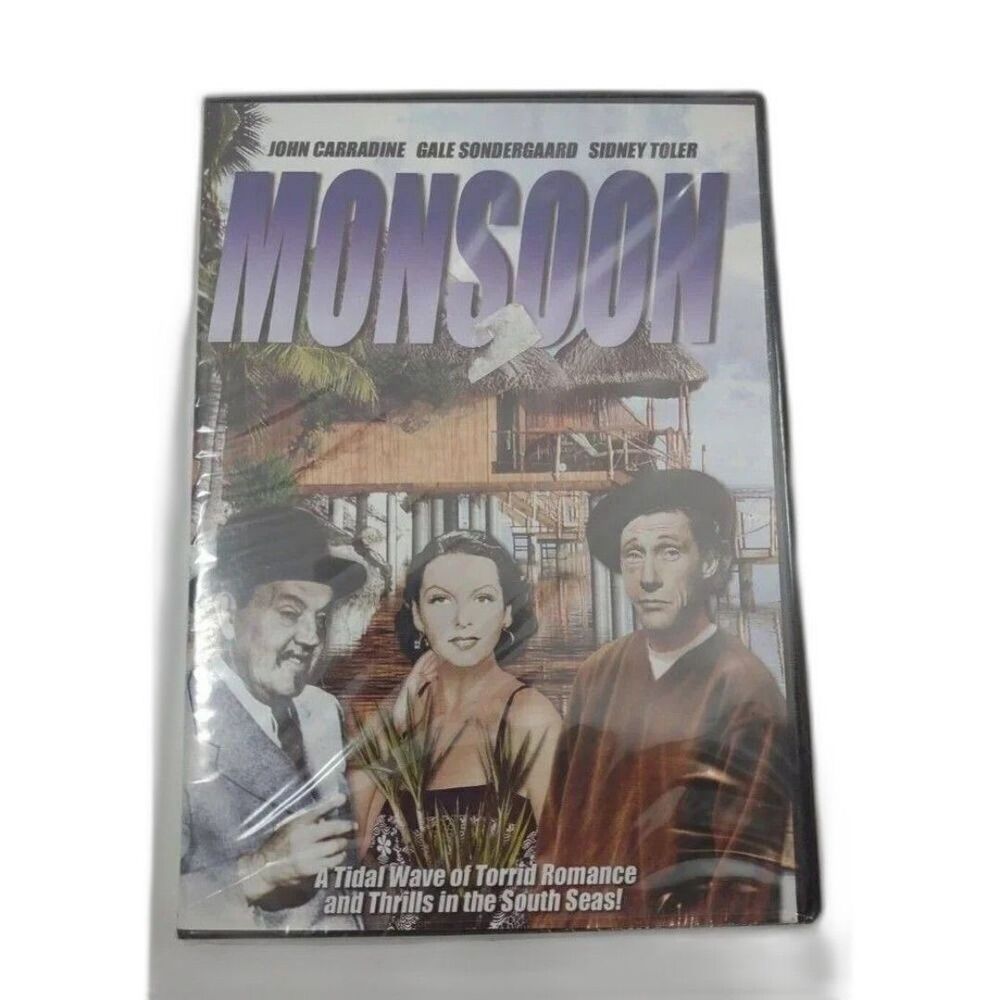 Monsoon DVD New Sealed By John Carradine